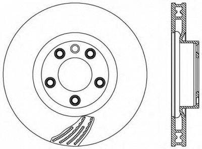 OPEN PARTS bdr257320 -  Тормозной диск